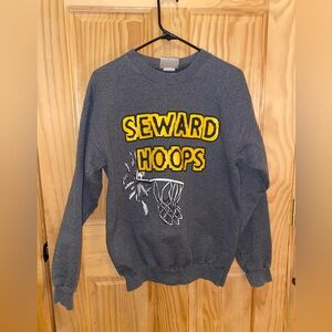 Vintage Seward Alaska Basketball Sweatshirt